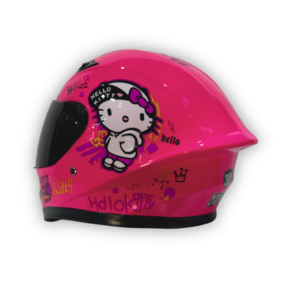 Casco Infantil KRM Hello Kitty