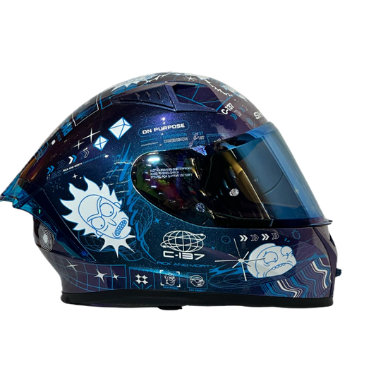 CASCO SHAFT 560 RICK AND MORTY CAMALEÓN