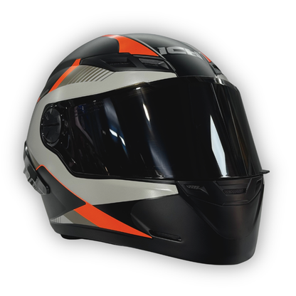 Casco Integral ICH 501 KYANU Naranja Mate