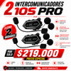 OFERTA 2 Intercomunicadores DFR 10S PRO