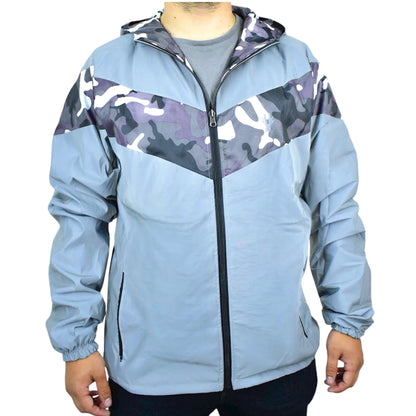 CHAQUETA REFLECTIVA DOBLE FAZ CAMUFLADA
