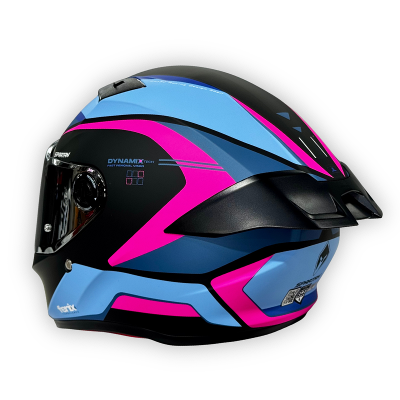 Casco SPARTAN FENIX Purpura-Fucsia Mate