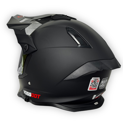 Casco VOSSDOT HF-800DV Negro Mate