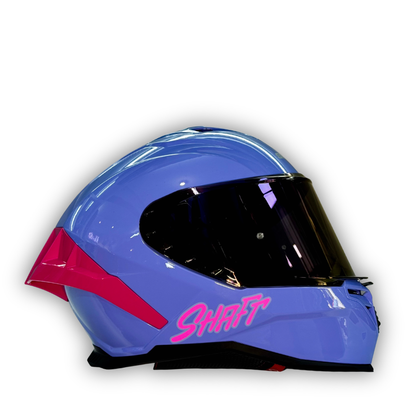 Casco Integral SHAFT SH-598 GTR SOLID Morado/Fucsia