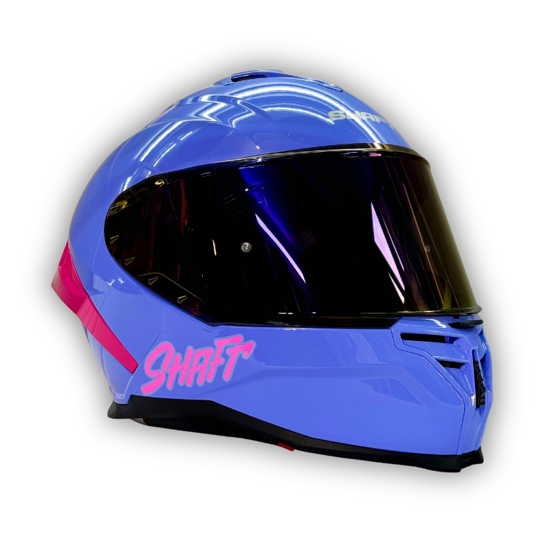 Casco Integral SHAFT SH-598 GTR SOLID Morado/Fucsia