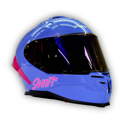 Casco Integral SHAFT SH-598 GTR SOLID Morado/Fucsia
