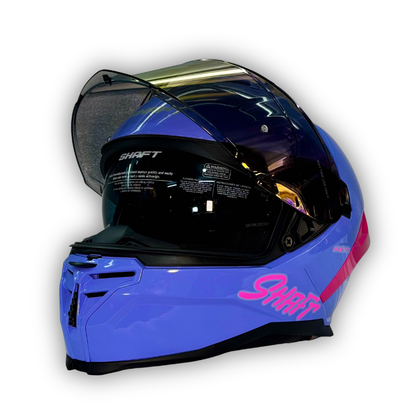 Casco Integral SHAFT SH-598 GTR SOLID Morado/Fucsia
