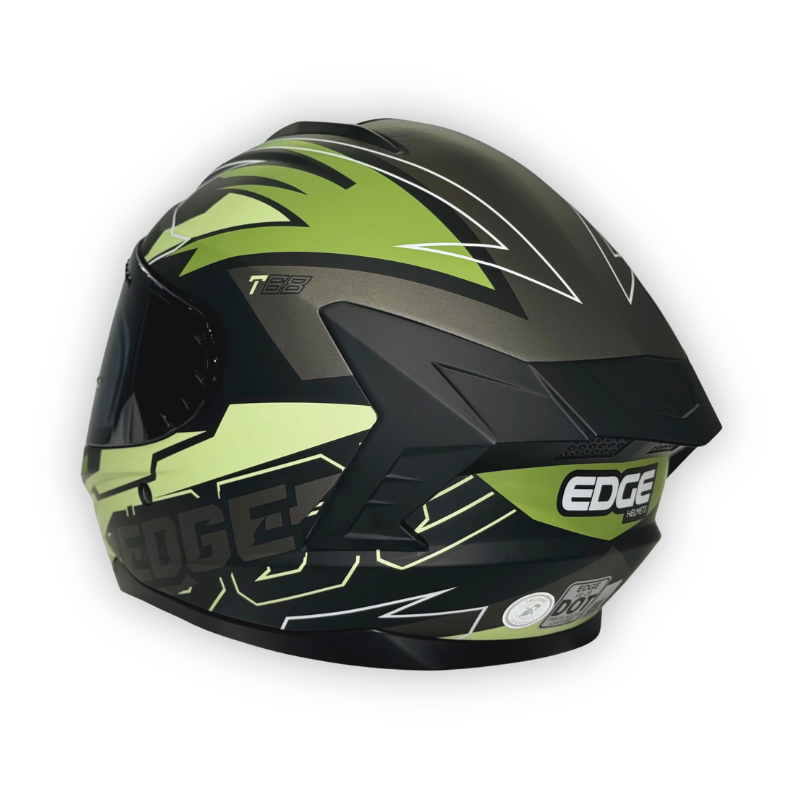 Casco EDGE Integral Mate Verde Militar