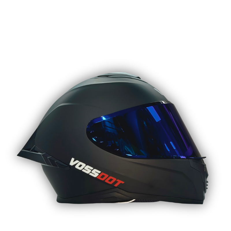 Casco VOSSDOT HF-703DV Negro Mate