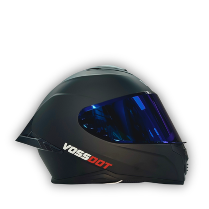 Casco VOSSDOT HF-703DV Negro Mate