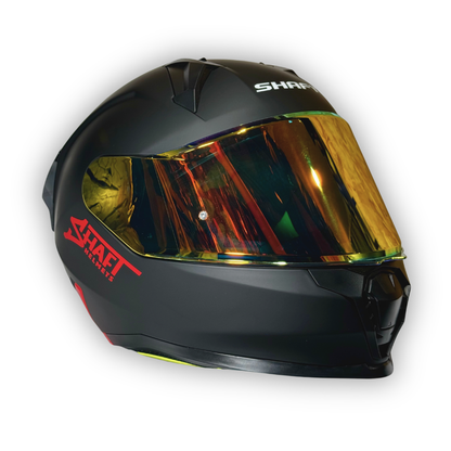 Casco SHAFT SH-560 EVO Solid Negro-rojo
