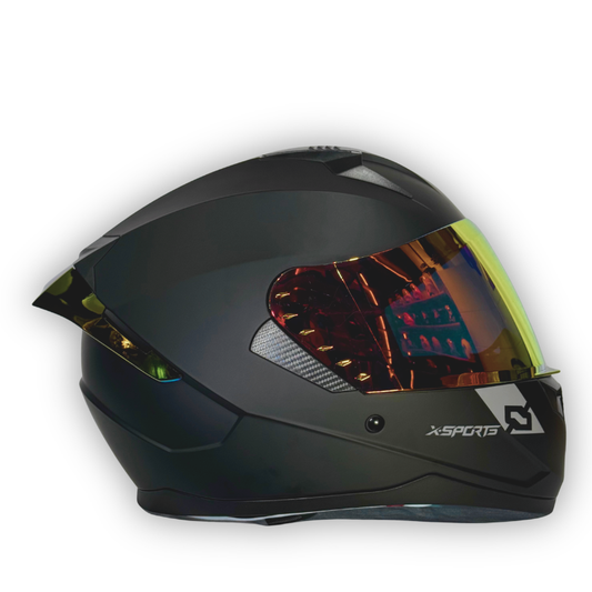 Casco X-SPORTS Integral Visor Tipo Iridium