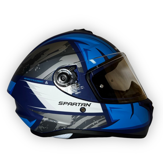 Casco SPARTAN DRAKEN´S Mate Azul