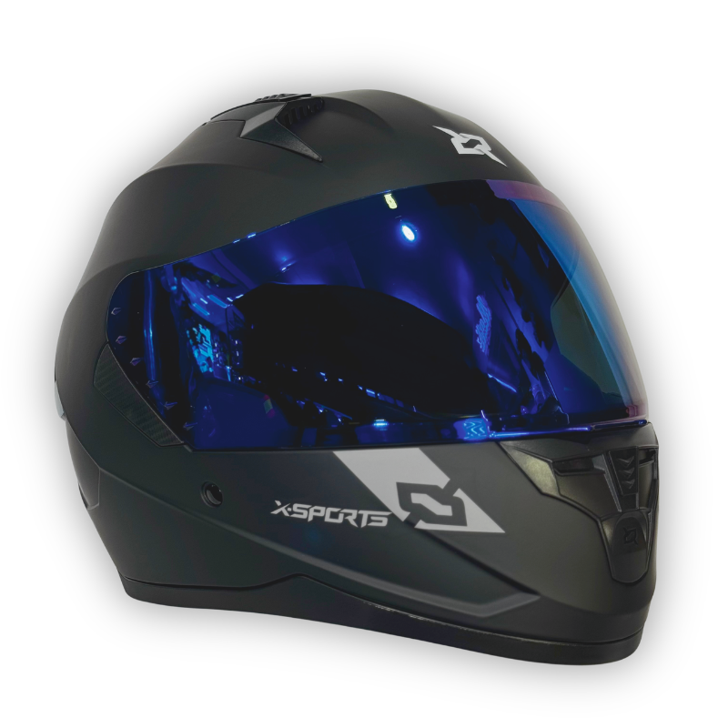 Casco X-SPORTS Integral Visor Tipo Iridium