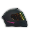 Casco VOSSDOT HF-702DV Negro Mate