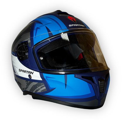 Casco SPARTAN DRAKEN´S Mate Azul