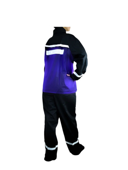 CONJUNTO IMPERMEABLE SILICONADO MORADO