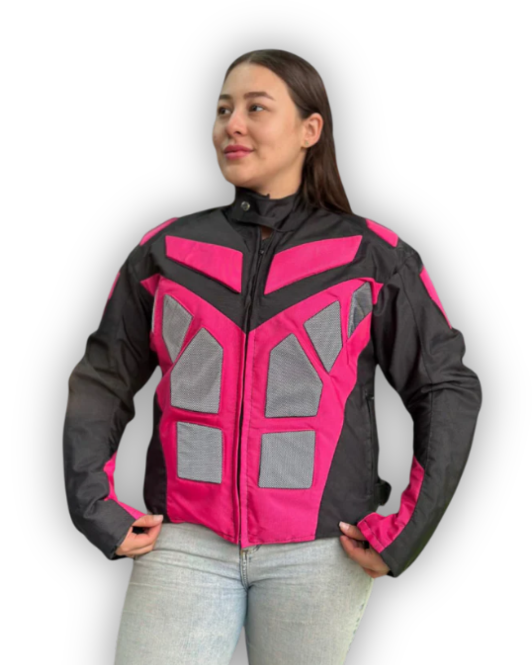 Chaqueta de Proteccion Fucsia Dama