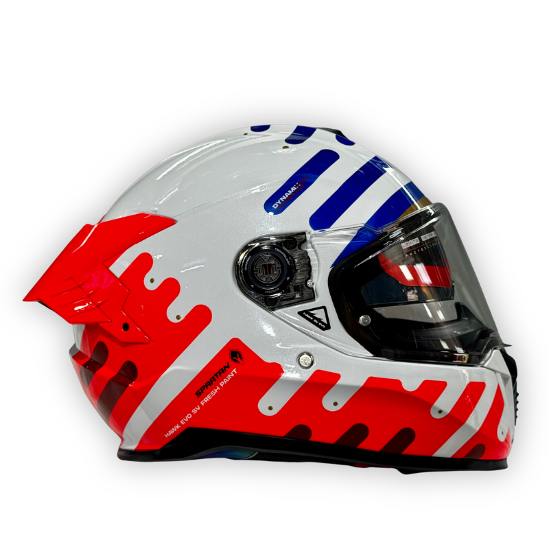 Casco SPARTAN HAWK EVO SV Fresh Paint Brillante