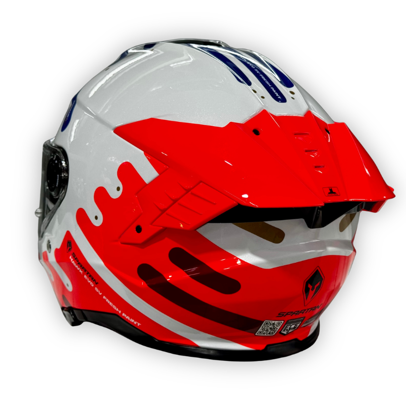 Casco SPARTAN HAWK EVO SV Fresh Paint Brillante