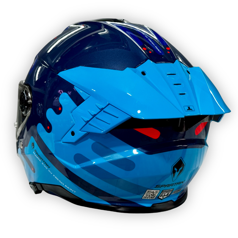 Casco SPARTAN HAWK EVO SV Fresh Paint Brillante