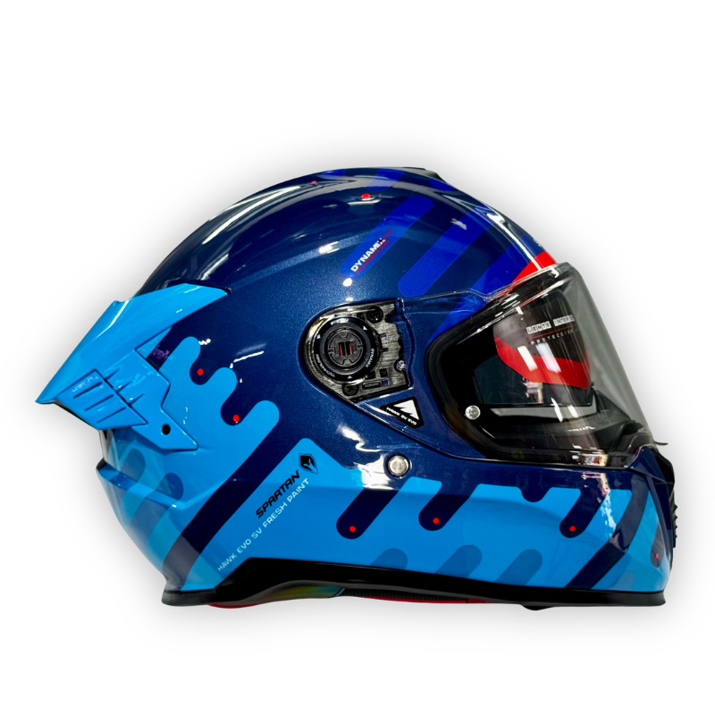 Casco SPARTAN HAWK EVO SV Fresh Paint Brillante