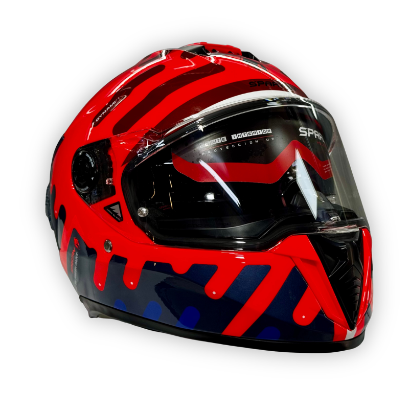 Casco SPARTAN HAWK EVO SV Fresh Paint Brillante