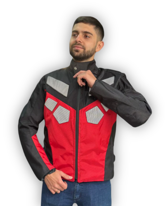 Chaqueta de Protección Para Hombre Roja