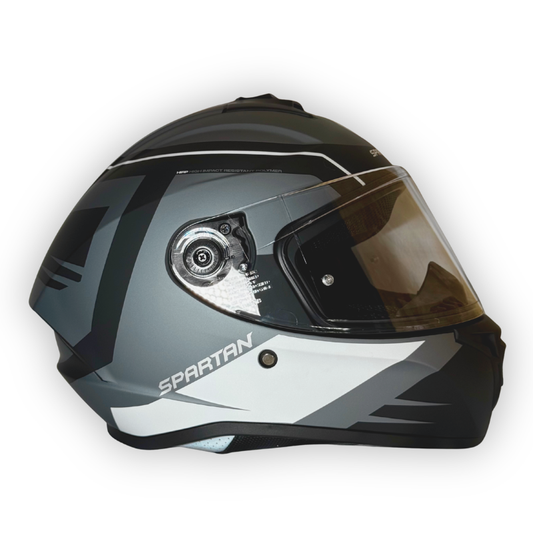 Casco SPARTAN DRAKEN´S Mate Gris