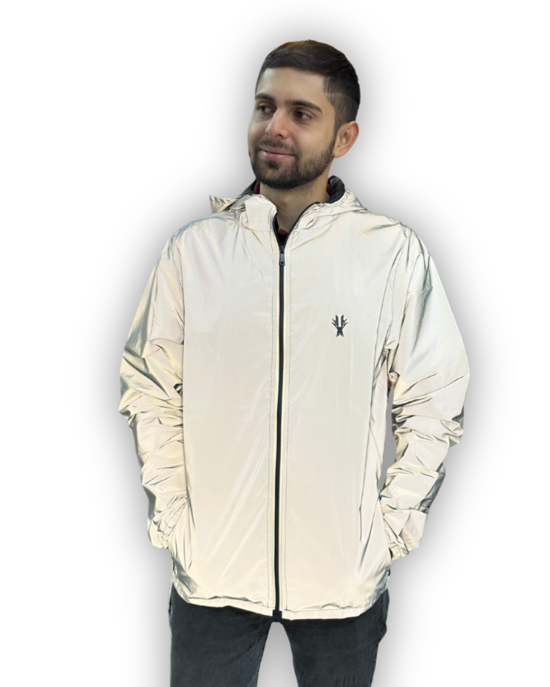 Chaqueta Reflectiva Corta Vientos Hombre