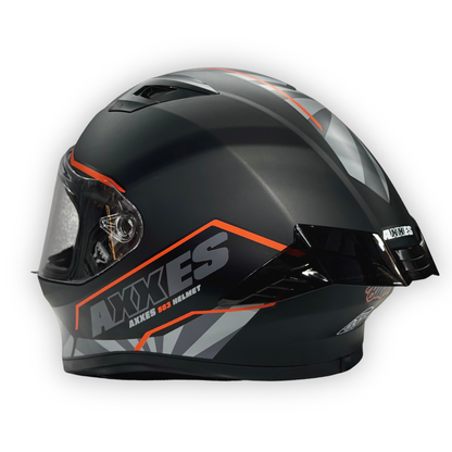 Casco AXXES 503 Negro Mate
