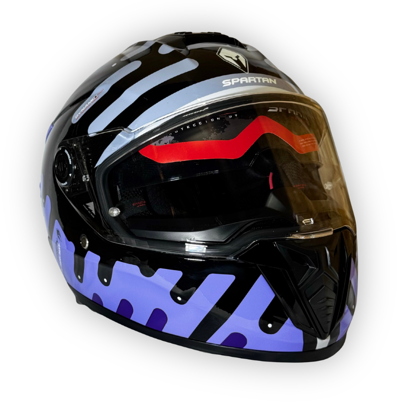 Casco SPARTAN HAWK EVO SV Fresh Paint Brillante