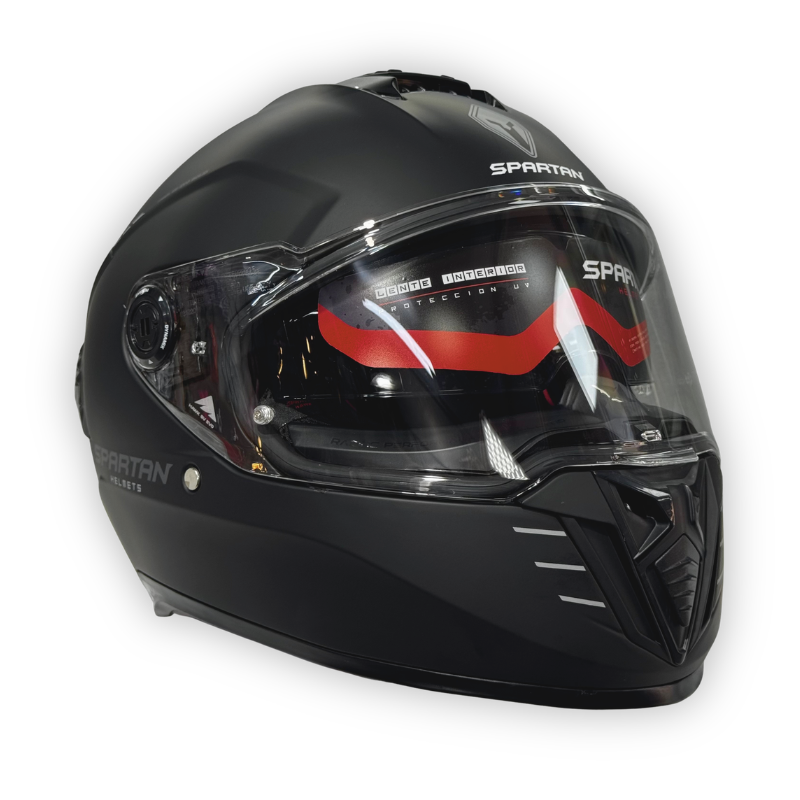 Casco SPARTAN HAWK Negro Mate