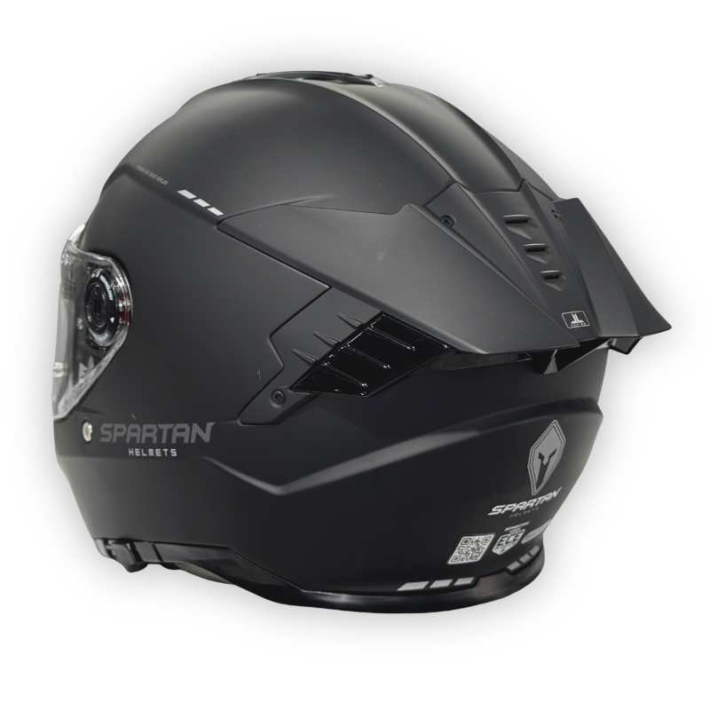 Casco SPARTAN HAWK Negro Mate