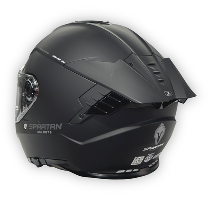 Casco SPARTAN HAWK Negro Mate
