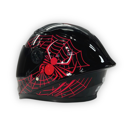 Casco Infantil KRM Spiderman Adventure