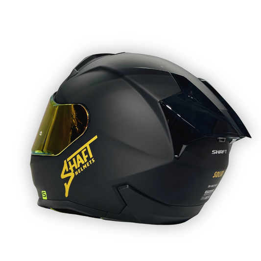 Casco SHAFT SH-560 EVO Solid Negro Mate