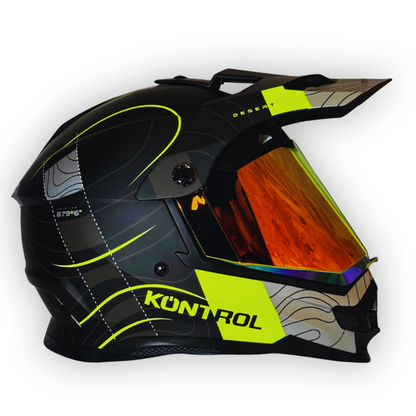 Casco KONTROL Multipropósito Negro Mate