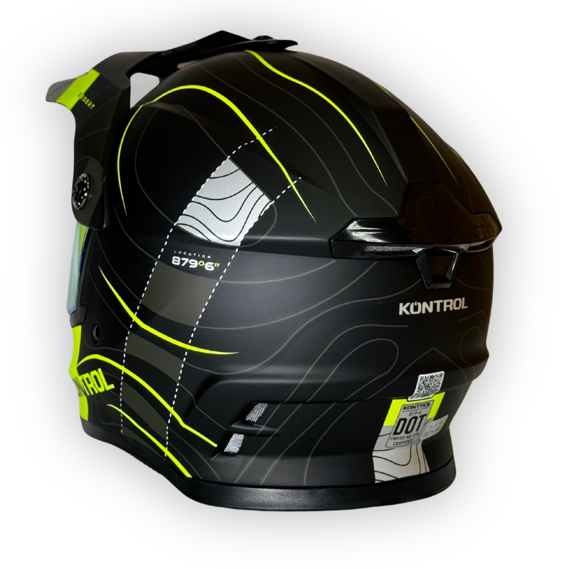 Casco KONTROL Multipropósito Negro Mate