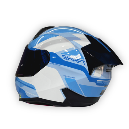 Casco SHAFT SH-560 EVO Solid Azul-Blanco