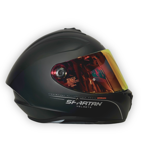 Casco SPARTAN DRAKEN Negro Mate