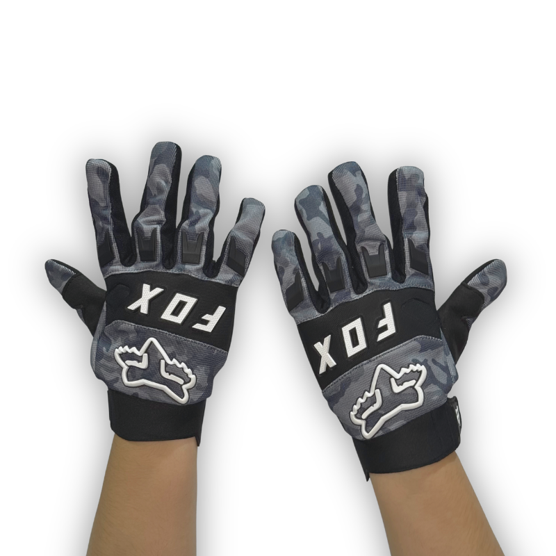 Guantes FOX Gris Camuflado