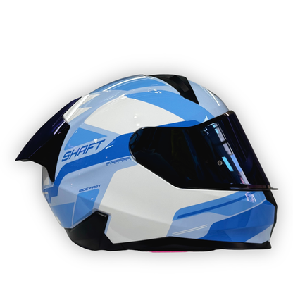 Casco SHAFT SH-560 EVO Solid Azul-Blanco
