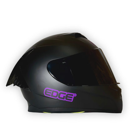 Casco EDGE Negro Mate EG-52