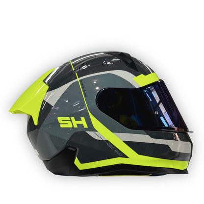 Casco SHAFT SH-560 EVO Solid Gris-Verde