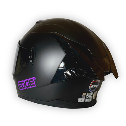 Casco EDGE Negro Mate EG-52