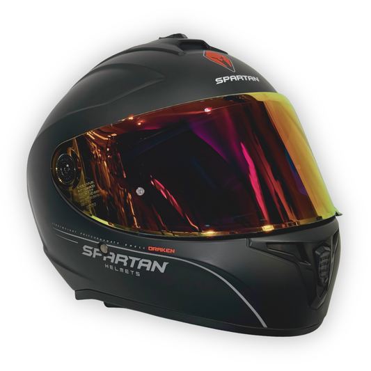 Casco SPARTAN DRAKEN Negro Mate