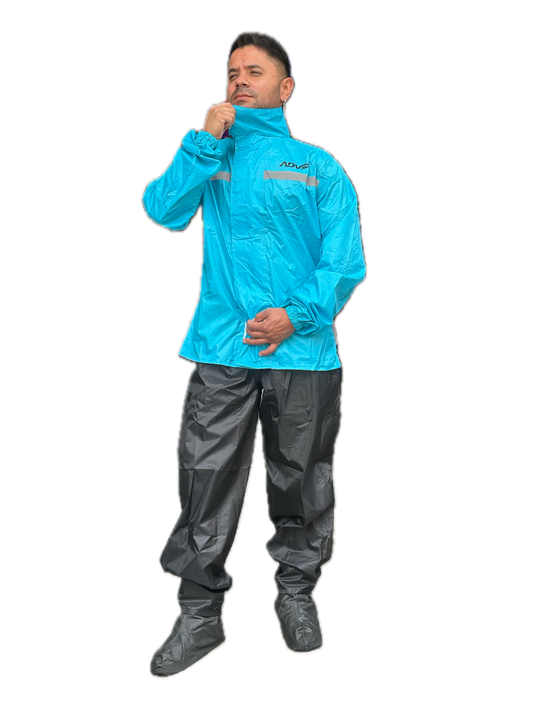IMPERMEABLE TIPO SUDADERA ADV 360 AZUL