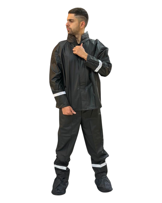 Impermeable Siliconado Negro