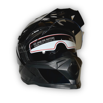 Casco KONTROL Multipropósito Gafas Internas Negro Brillante